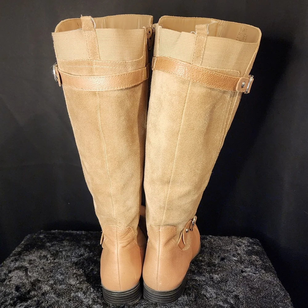 Naturalizer Tan Heeled Boots - Picture 7 of 9